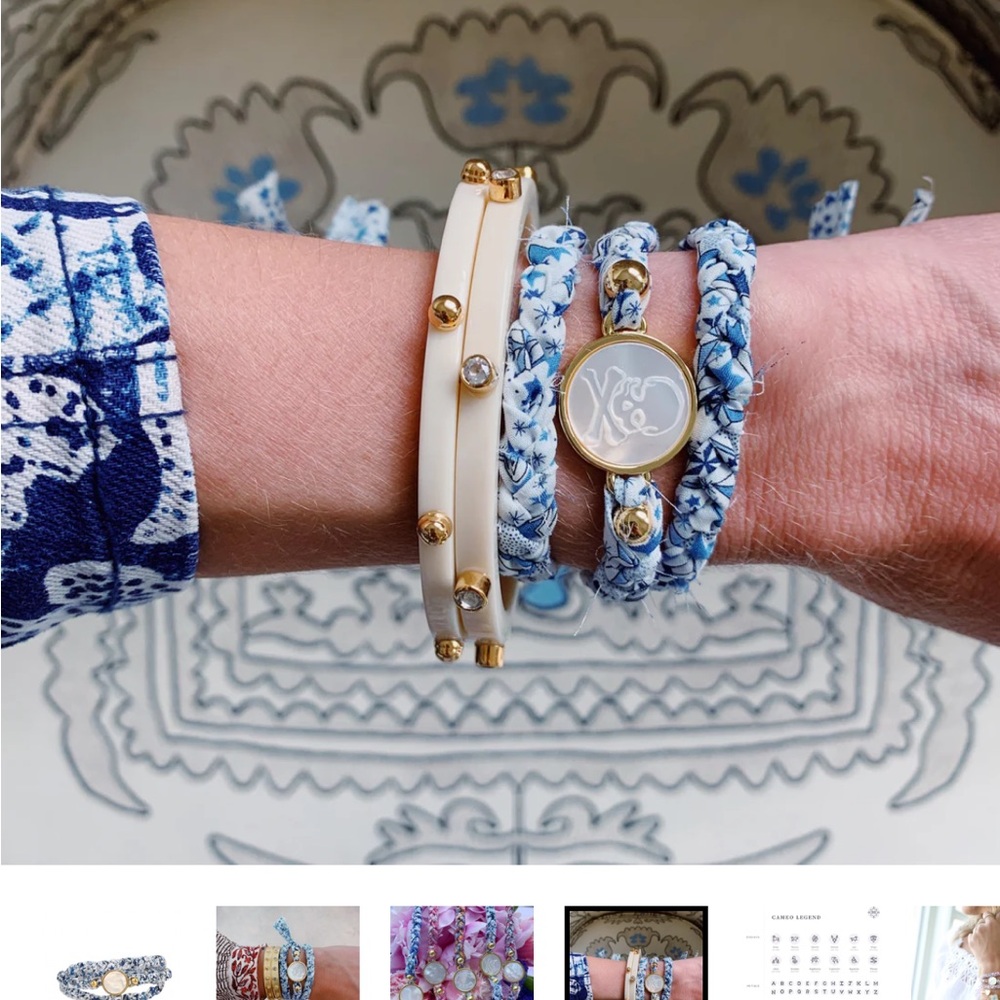 Asha Liberty Print Wrap Bracelet “L” - Picture 6 of 6